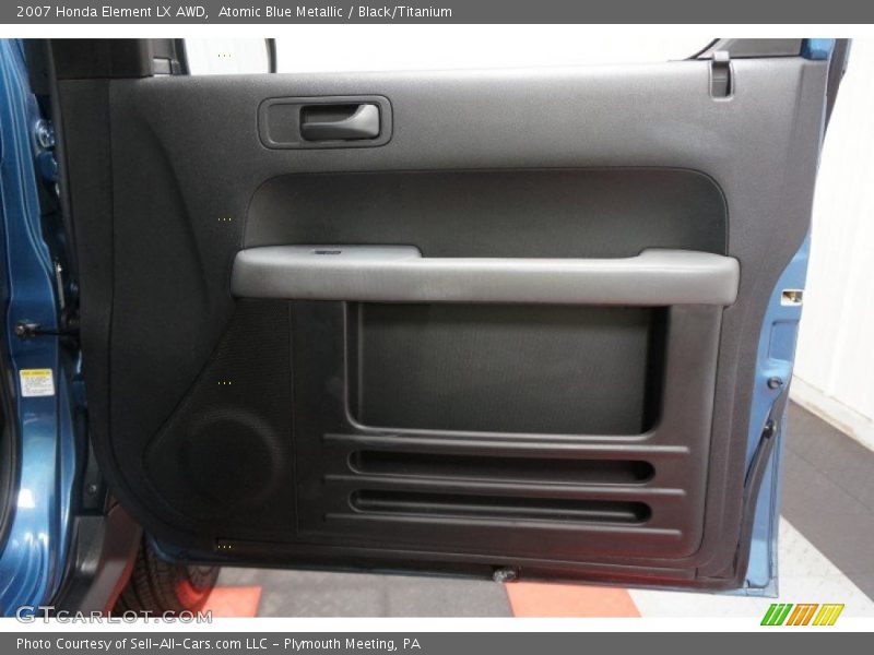 Atomic Blue Metallic / Black/Titanium 2007 Honda Element LX AWD