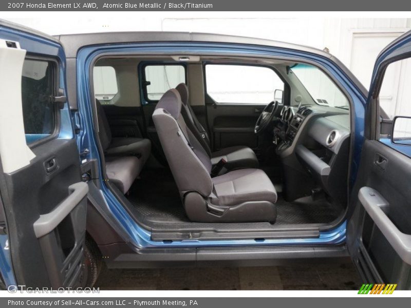 Atomic Blue Metallic / Black/Titanium 2007 Honda Element LX AWD