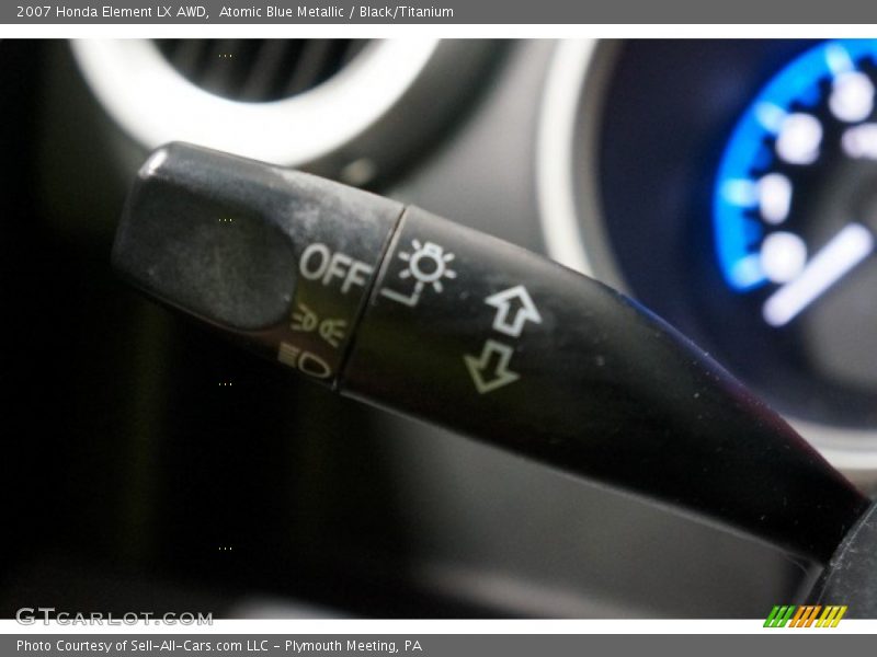 Atomic Blue Metallic / Black/Titanium 2007 Honda Element LX AWD