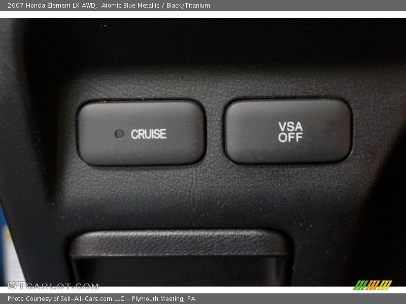Atomic Blue Metallic / Black/Titanium 2007 Honda Element LX AWD
