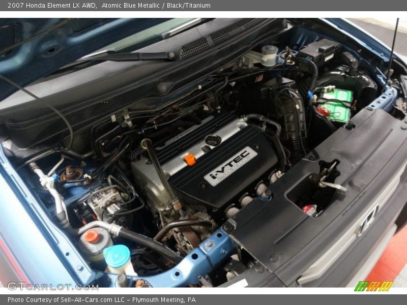 Atomic Blue Metallic / Black/Titanium 2007 Honda Element LX AWD