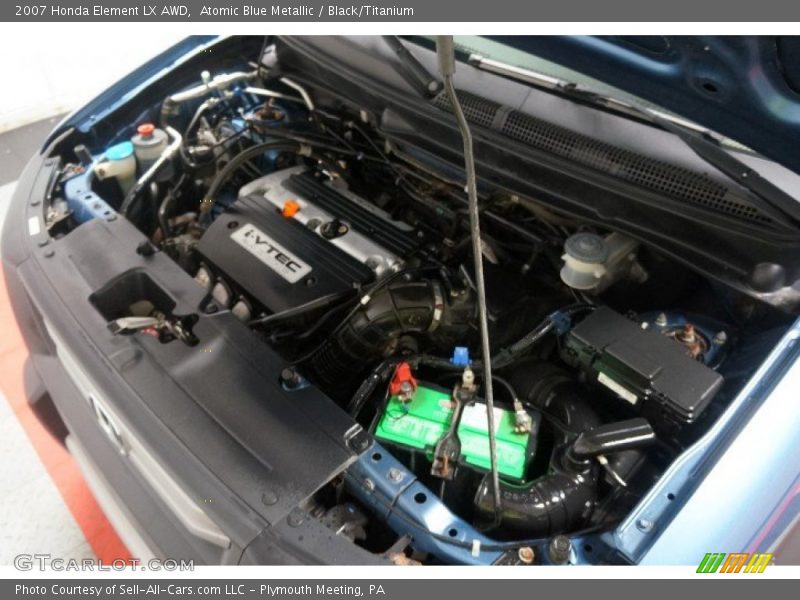 Atomic Blue Metallic / Black/Titanium 2007 Honda Element LX AWD