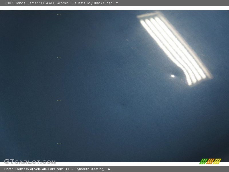 Atomic Blue Metallic / Black/Titanium 2007 Honda Element LX AWD