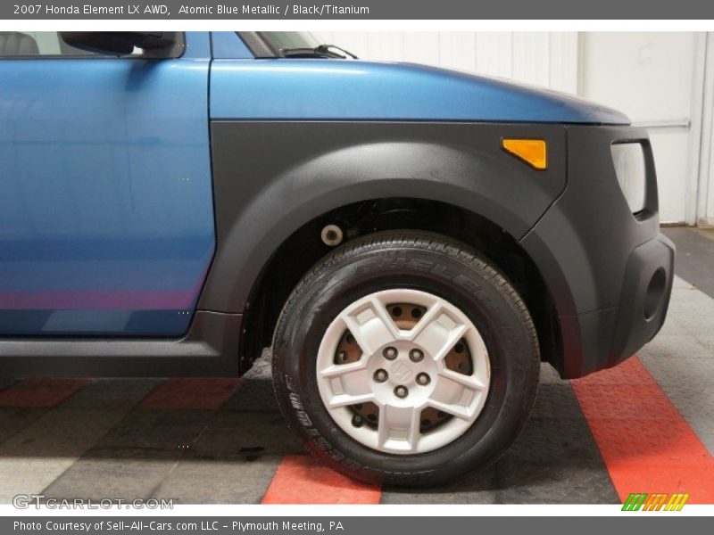 Atomic Blue Metallic / Black/Titanium 2007 Honda Element LX AWD