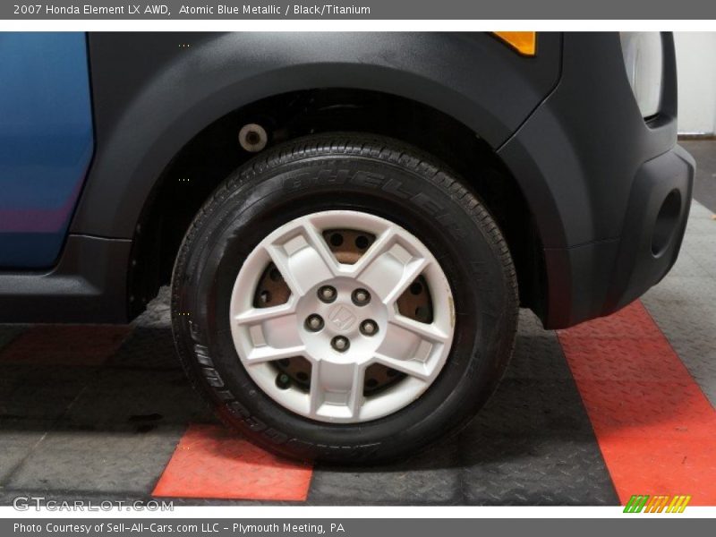 Atomic Blue Metallic / Black/Titanium 2007 Honda Element LX AWD