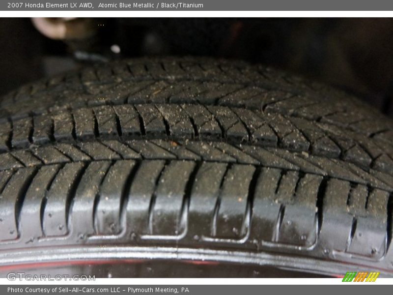 Atomic Blue Metallic / Black/Titanium 2007 Honda Element LX AWD