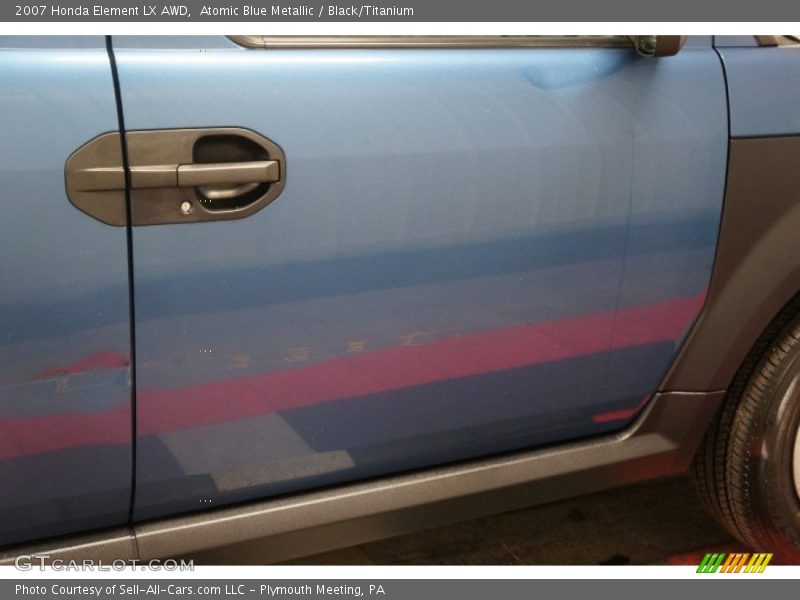 Atomic Blue Metallic / Black/Titanium 2007 Honda Element LX AWD