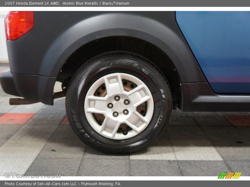 Atomic Blue Metallic / Black/Titanium 2007 Honda Element LX AWD