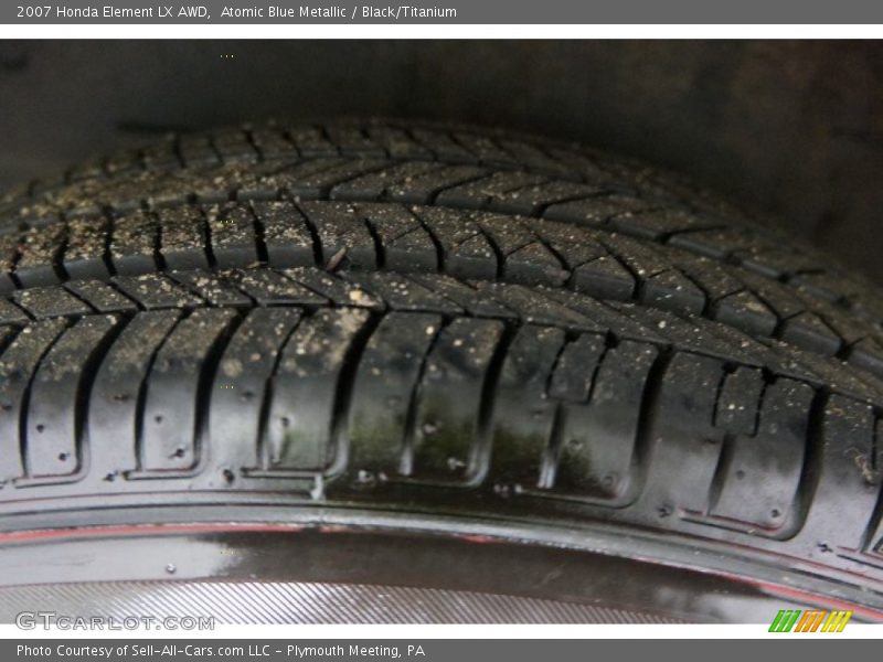 Atomic Blue Metallic / Black/Titanium 2007 Honda Element LX AWD