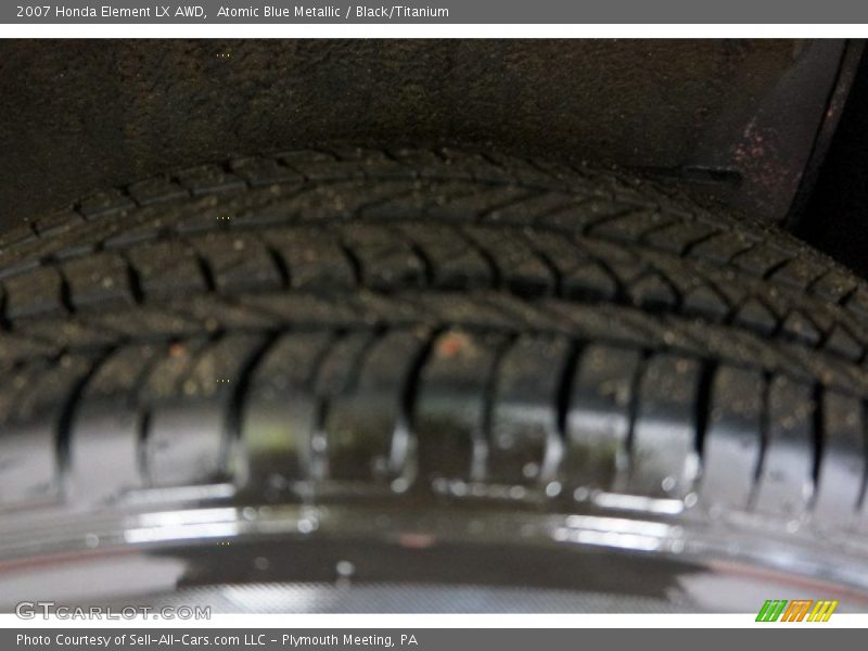 Atomic Blue Metallic / Black/Titanium 2007 Honda Element LX AWD