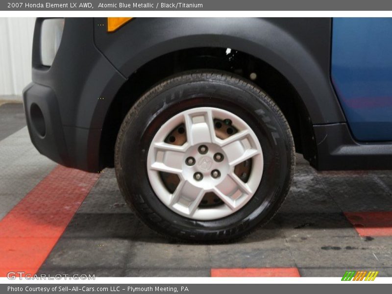 Atomic Blue Metallic / Black/Titanium 2007 Honda Element LX AWD