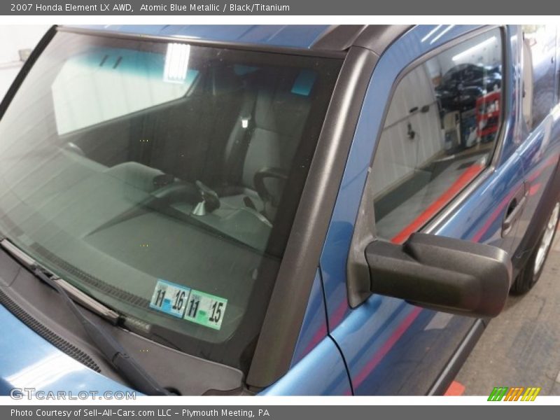 Atomic Blue Metallic / Black/Titanium 2007 Honda Element LX AWD