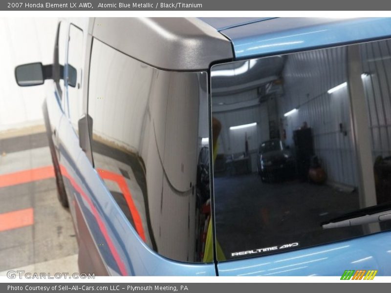 Atomic Blue Metallic / Black/Titanium 2007 Honda Element LX AWD