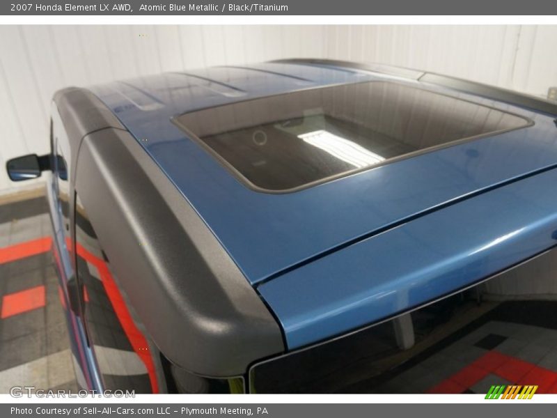 Atomic Blue Metallic / Black/Titanium 2007 Honda Element LX AWD
