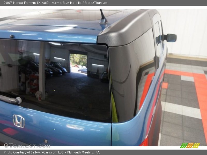 Atomic Blue Metallic / Black/Titanium 2007 Honda Element LX AWD