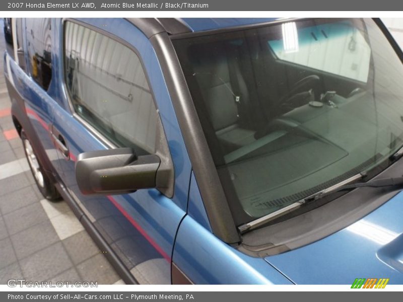 Atomic Blue Metallic / Black/Titanium 2007 Honda Element LX AWD