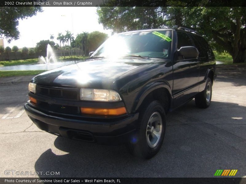 Onyx Black / Graphite 2002 Chevrolet Blazer LS