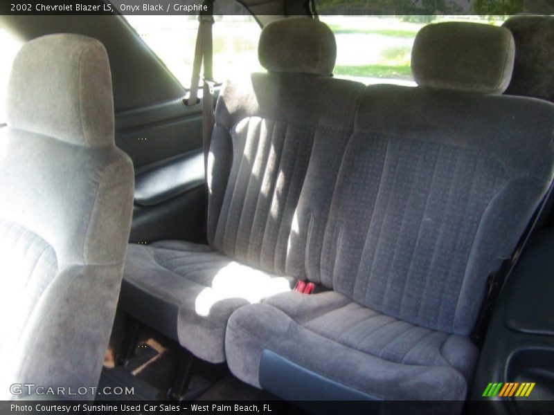Onyx Black / Graphite 2002 Chevrolet Blazer LS
