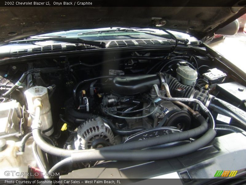 Onyx Black / Graphite 2002 Chevrolet Blazer LS