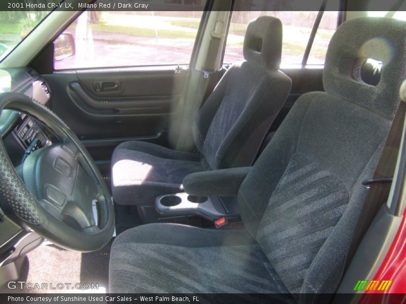 Milano Red / Dark Gray 2001 Honda CR-V LX