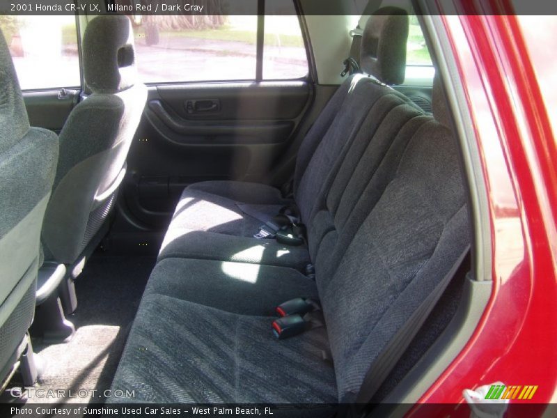 Milano Red / Dark Gray 2001 Honda CR-V LX