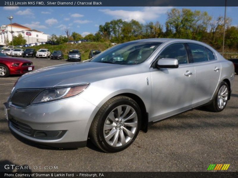 Silver Diamond / Charcoal Black 2013 Lincoln MKS FWD