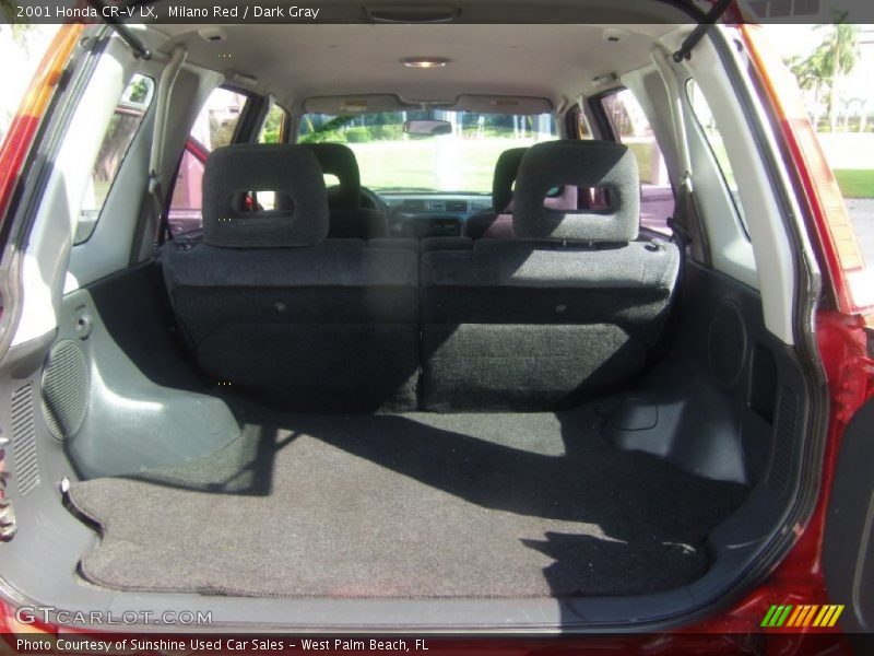 Milano Red / Dark Gray 2001 Honda CR-V LX