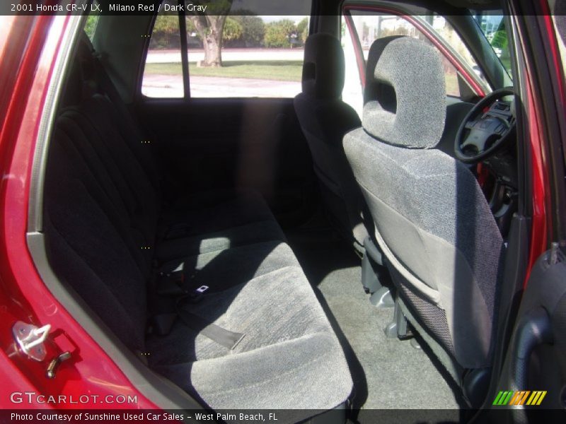 Milano Red / Dark Gray 2001 Honda CR-V LX