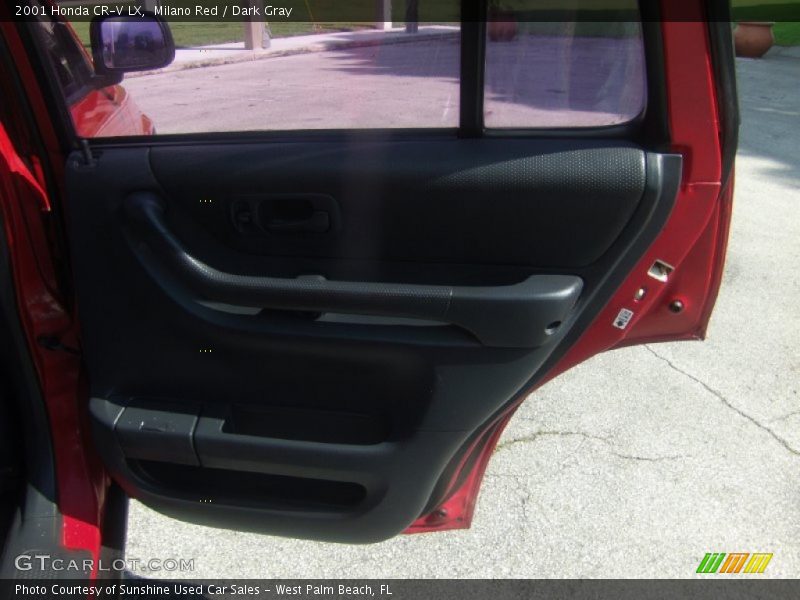 Milano Red / Dark Gray 2001 Honda CR-V LX
