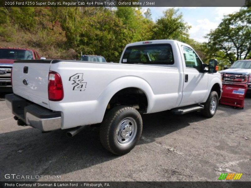 Oxford White / Steel 2016 Ford F250 Super Duty XL Regular Cab 4x4 Plow Truck