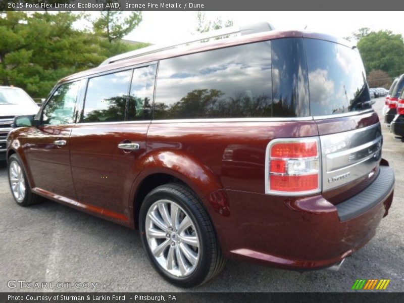  2015 Flex Limited EcoBoost AWD Bronze Fire Metallic