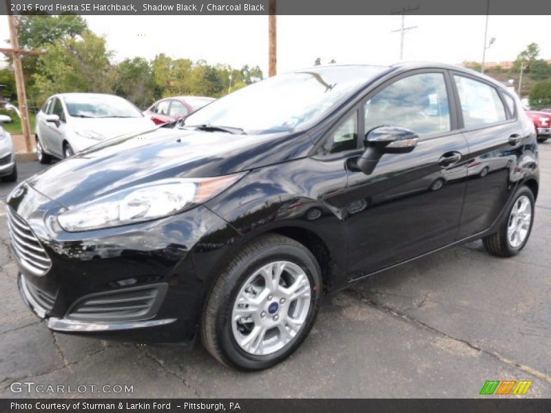 Shadow Black / Charcoal Black 2016 Ford Fiesta SE Hatchback