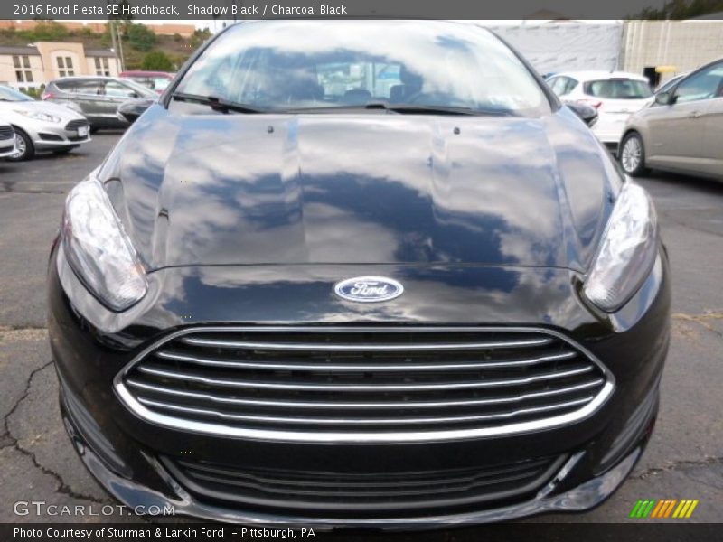 Shadow Black / Charcoal Black 2016 Ford Fiesta SE Hatchback