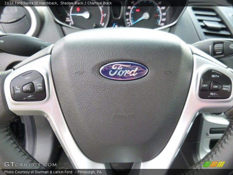 Shadow Black / Charcoal Black 2016 Ford Fiesta SE Hatchback