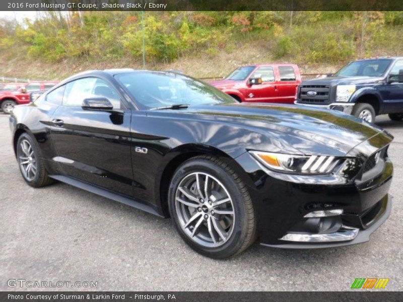 Shadow Black / Ebony 2016 Ford Mustang GT Coupe