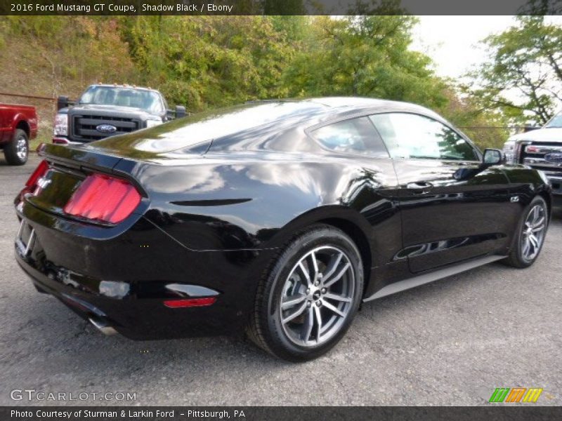 Shadow Black / Ebony 2016 Ford Mustang GT Coupe