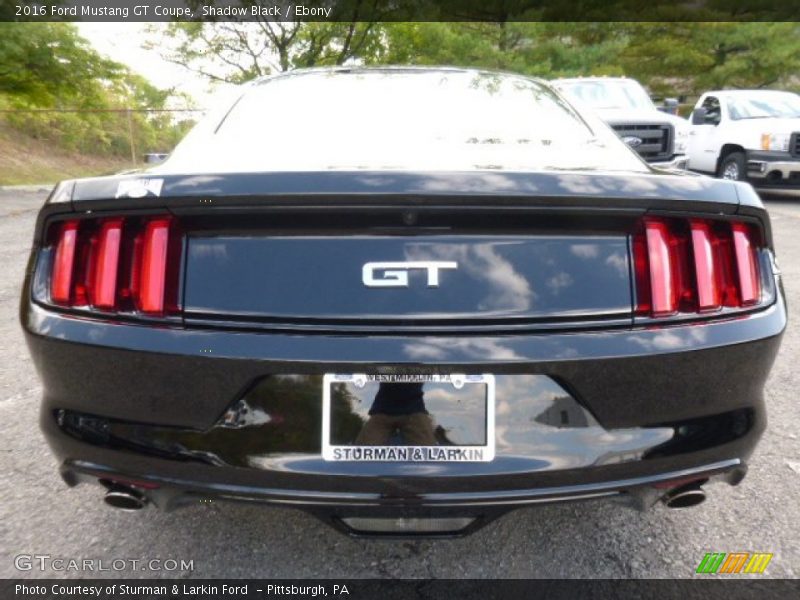 Shadow Black / Ebony 2016 Ford Mustang GT Coupe