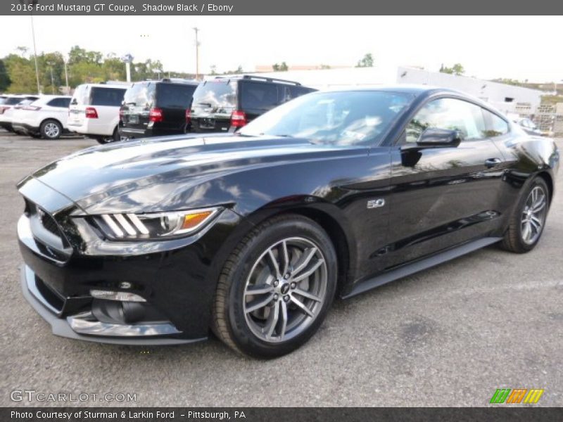 Shadow Black / Ebony 2016 Ford Mustang GT Coupe