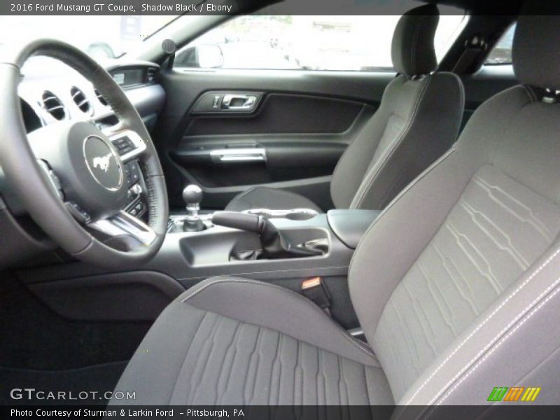 Shadow Black / Ebony 2016 Ford Mustang GT Coupe