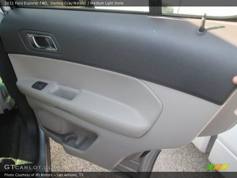 Sterling Gray Metallic / Medium Light Stone 2012 Ford Explorer FWD