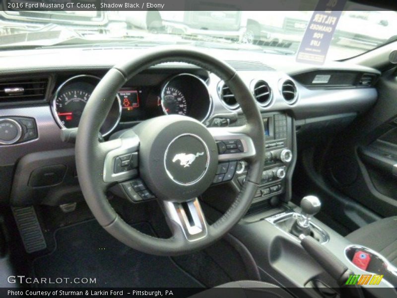 Shadow Black / Ebony 2016 Ford Mustang GT Coupe