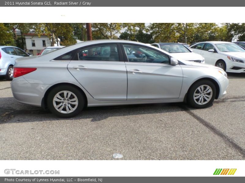 Radiant Silver / Gray 2011 Hyundai Sonata GLS