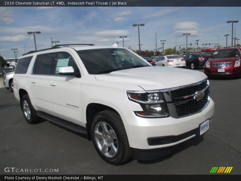 Iridescent Pearl Tricoat / Jet Black 2016 Chevrolet Suburban LT 4WD