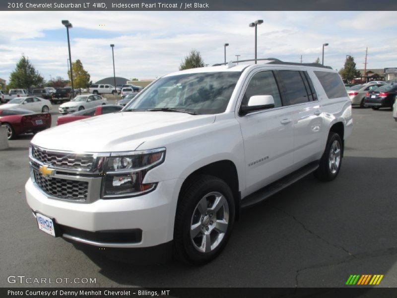 Iridescent Pearl Tricoat / Jet Black 2016 Chevrolet Suburban LT 4WD