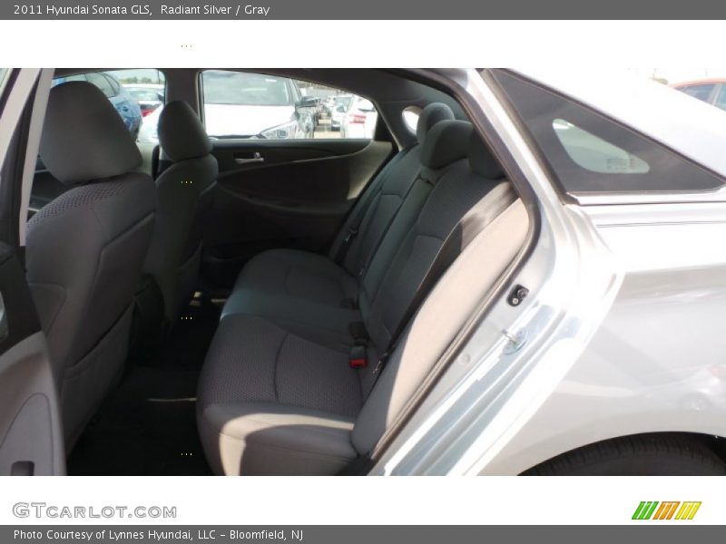Radiant Silver / Gray 2011 Hyundai Sonata GLS