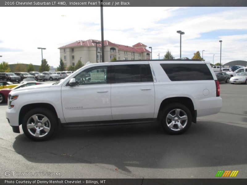 Iridescent Pearl Tricoat / Jet Black 2016 Chevrolet Suburban LT 4WD