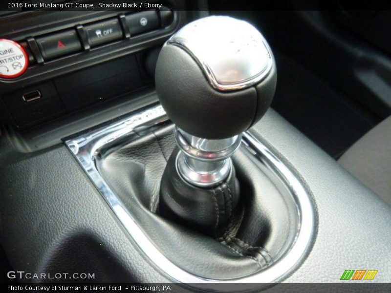 Shadow Black / Ebony 2016 Ford Mustang GT Coupe