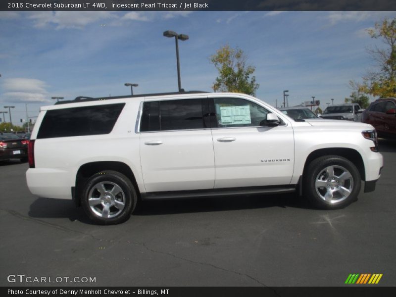 Iridescent Pearl Tricoat / Jet Black 2016 Chevrolet Suburban LT 4WD