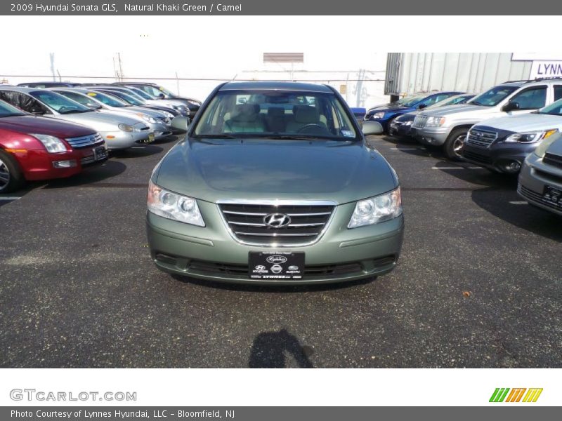 Natural Khaki Green / Camel 2009 Hyundai Sonata GLS