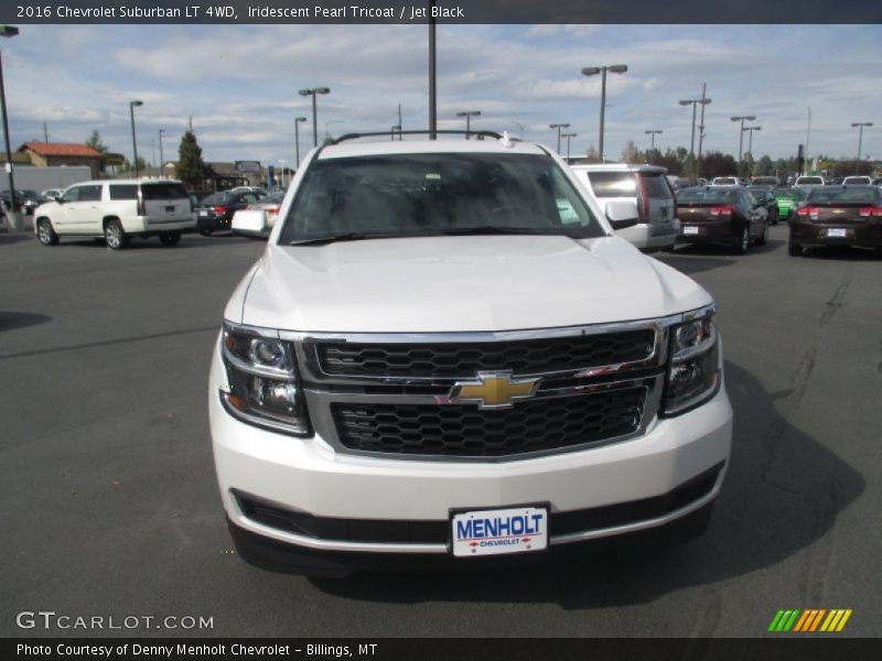 Iridescent Pearl Tricoat / Jet Black 2016 Chevrolet Suburban LT 4WD